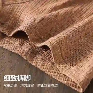 贴身领域 纯棉休闲短裤中腰轻薄薄款凉感舒适透气平角裤夏季内裤 男款