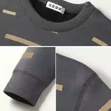 贴身领域 加绒加厚可外穿青少年长袖长裤保暖套装 男款