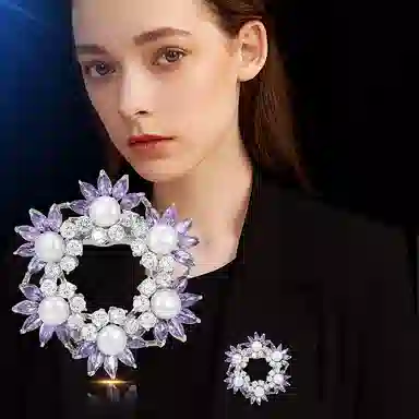 Marco Bizzarri Blazer Brooch Pin