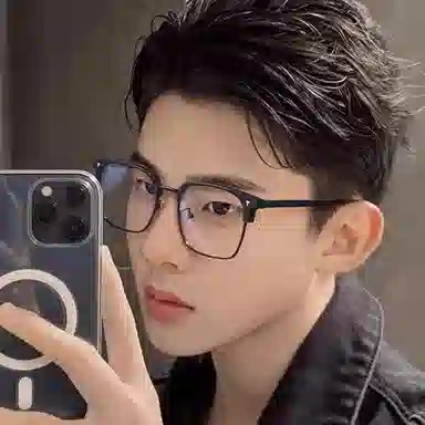 Anxious Retro Semi-Rimmed Optical Glasses