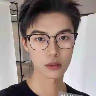 Anxious Retro Semi-Rimmed Optical Glasses