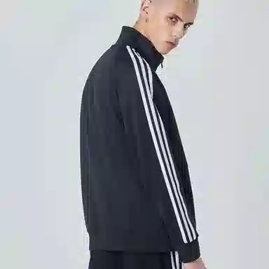 adidas Retro Track Jacket Black White