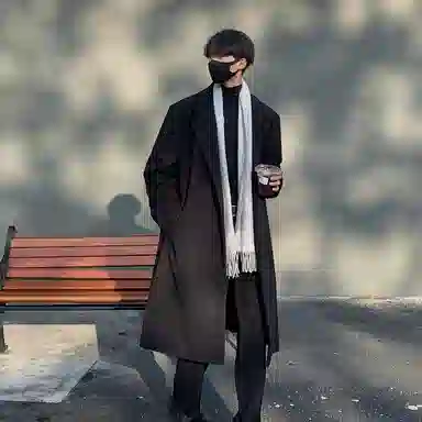 Hepburn Style Wool Coat