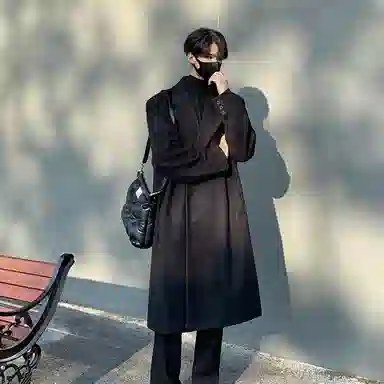 Hepburn Style Wool Coat