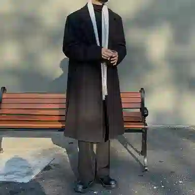 Hepburn Style Wool Coat