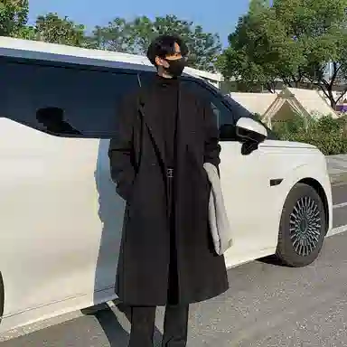 Hepburn Style Wool Coat