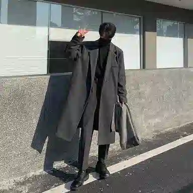 Hepburn Style Wool Coat