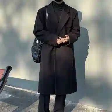 Hepburn Style Wool Coat