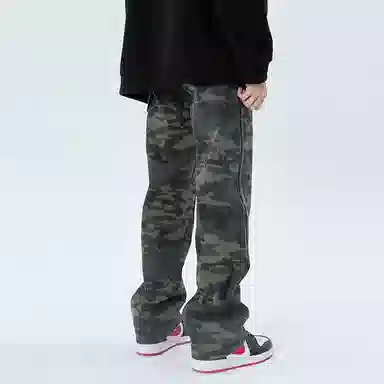 悍戈 美式高街多元风格牛仔裤 男女同款