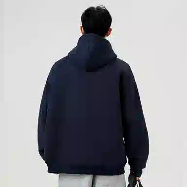 HUANQIU Logo Embroidered Hoodie