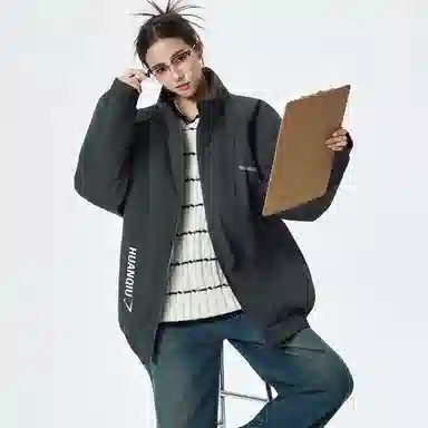 HUANQIU Classic Zip-Up Jacket