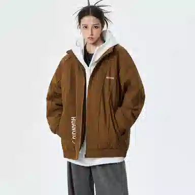 HUANQIU Classic Zip-Up Jacket