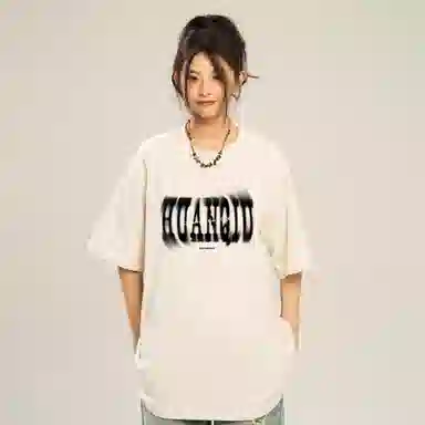 HUANQIU LogocleanfitT