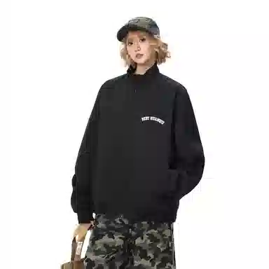 HUANQIU Classic Logo Zip Jacket