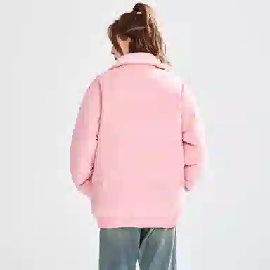 HUANQIU Retro College Windbreaker Jacket