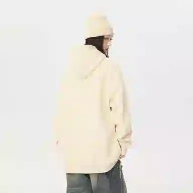 HUANQIU Logo Embroidered Hoodie