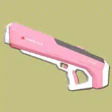 欧洛伊 脉冲电动连发水枪 自动吸水漂流强力喷水 高压大号呲水枪 枪型玩具