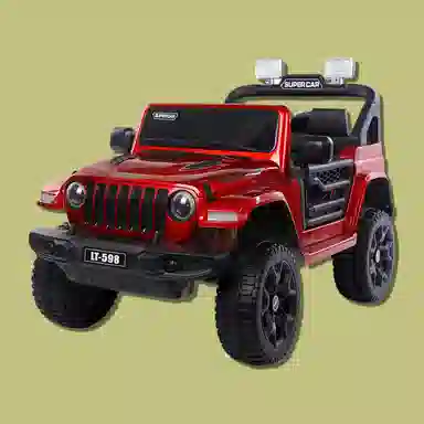 欧洛伊 电动车 可坐大人宝宝四轮车 可遥控越野汽车四驱 遥控玩具