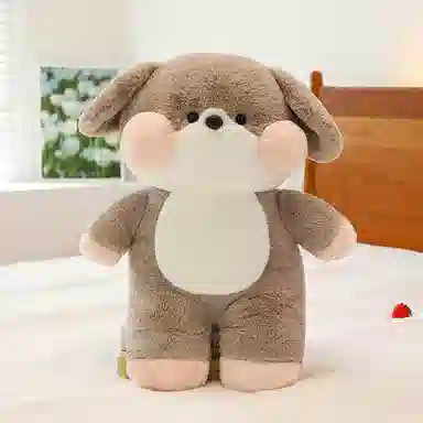 欧洛伊 可爱嘟嘟系列 青蛙大号兔子 玩偶 毛绒公仔