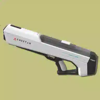 欧洛伊 脉冲电动连发水枪 自动吸水漂流强力喷水 高压大号呲水枪 枪型玩具