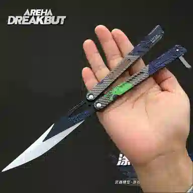 欧洛伊 涂鸦利刃盛冬利刃 金属近战武器  不可开刃 其他静态模型