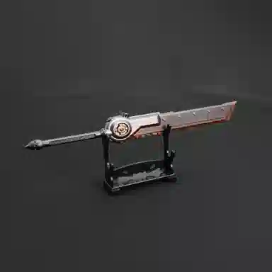 欧洛伊 机甲大刀 炫酷帅气近战武器游戏道具收藏级工艺品 可收藏把玩不可开刃 其他静态模型