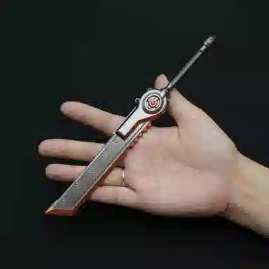 欧洛伊 机甲大刀 炫酷帅气近战武器游戏道具收藏级工艺品 可收藏把玩不可开刃 其他静态模型
