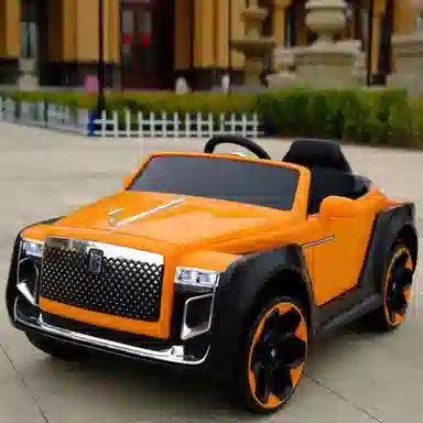 欧洛伊 电动汽车可坐人 四轮电瓶车 越野车 摇摆车 遥控玩具