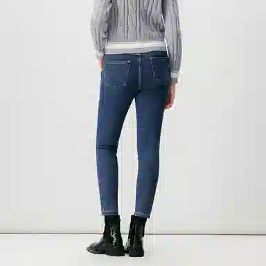 太平鸟 四面弹小脚牛仔裤 女款