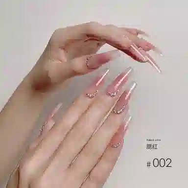 恩妮诗 裸色腮红遮瑕拍拍胶 遮盖游离线  美甲店专用
