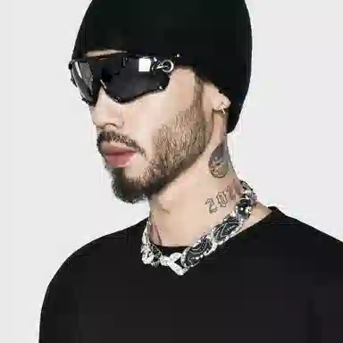 ICEMOBINC Cashew Pattern Cuban Necklace