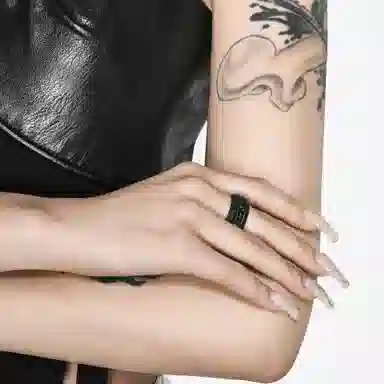 ICEMOBINC BLVCK Obsidian Ring