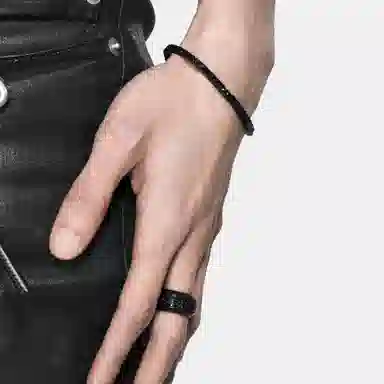 ICEMOBINC BLVCK Obsidian Ring