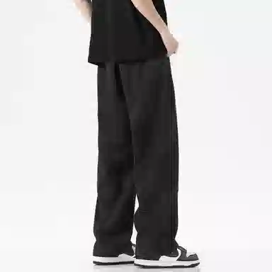 巴塞罗那足球俱乐部 美式扎染卫裤宽松直筒透气字母休闲裤 男女同款