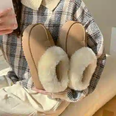 EXULL Q Fabric Ankle Snow Boots
