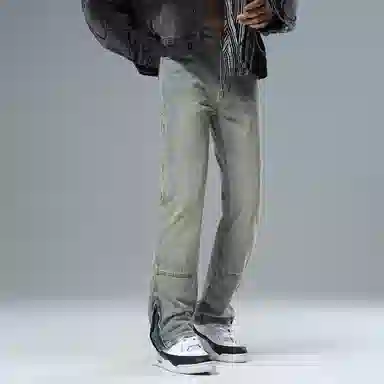 FUERZA Retro Washed Jeans