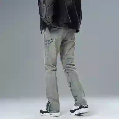 FUERZA Retro Washed Jeans