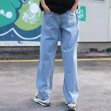 FUERZA Retro Straight Jeans