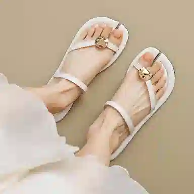 比比我 外穿时尚舒适人字拖鞋 女款