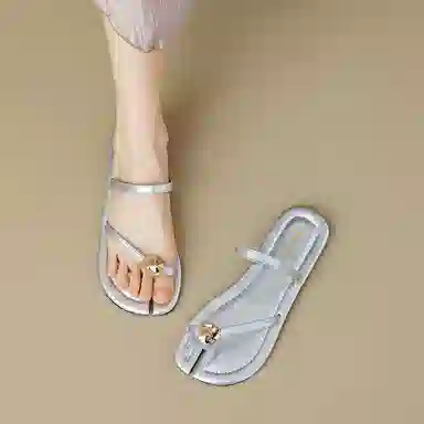 比比我 外穿时尚舒适人字拖鞋 女款