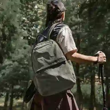 MOYYI Backpack Grey Green