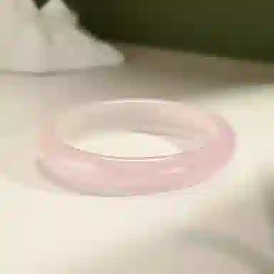 【佳人玉镯】 琉堇 繁花似锦一步一响清冷简约小众高级感设计 轻奢优雅汉服旗袍百搭贵妃镯#好运 玻璃猫眼 手镯 男女同款情侣款