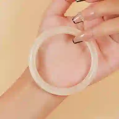 【招财磁场】 琉堇 财运亨通透亮美人条 升职加薪暴富来财新中式国风优雅显白气质 古色古香轻奢百搭高级感#好运 玻璃猫眼 手镯 女款