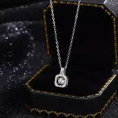 【S999足银|爆闪】 琉堇 璀璨之心 三秒心动灵动跳动的心 精致轻奢百搭高级感穿搭锁骨链 女神恋爱告白礼 锆石 纯银项链 女款