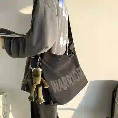 Warrior Canvas Bag Black