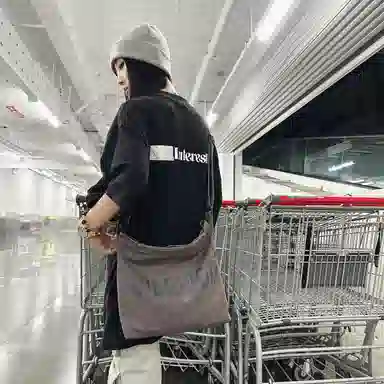 Warrior Canvas Bag Black