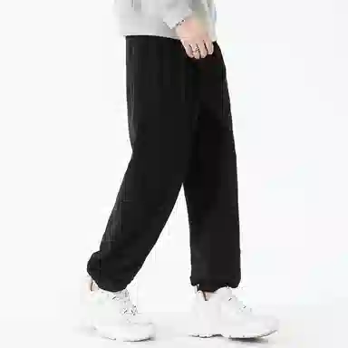 FAIRWHALE Corn Grid Fleece Jogger Pants