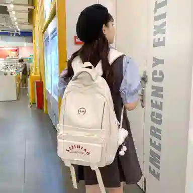 尊梵 多功能电脑背包大容量书包多口袋双肩包  尼龙 女款 多色