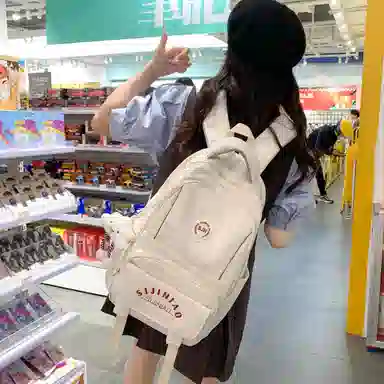 尊梵 多功能电脑背包大容量书包多口袋双肩包  尼龙 女款 多色