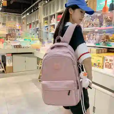 尊梵 多功能大容量多口袋拉链开合双肩包 尼龙 女款 多色